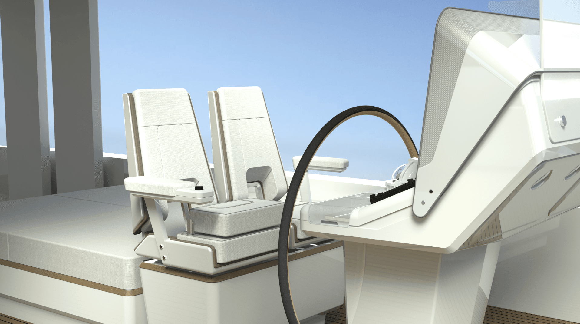 Helm Station for sailing catamarans, portfolio item 9