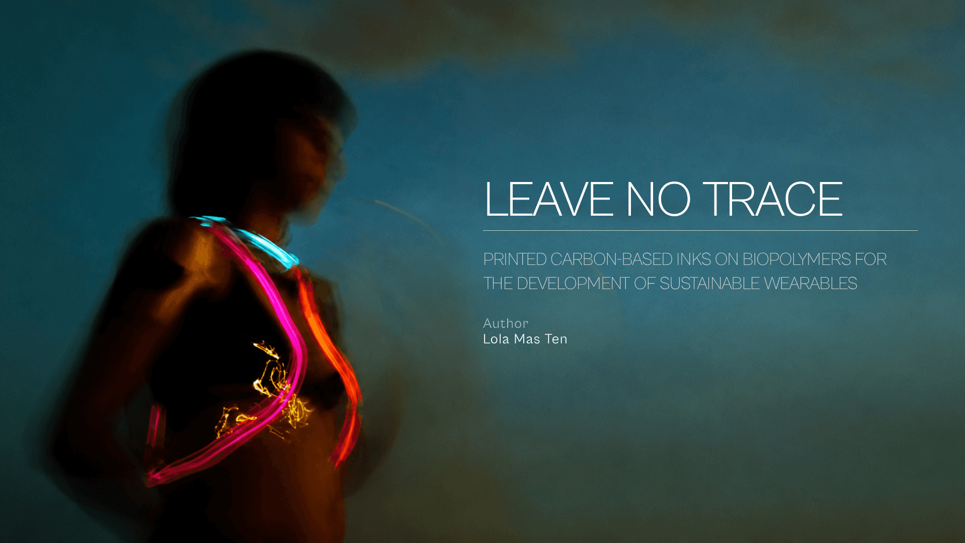 Leave No Trace, portfolio item 1