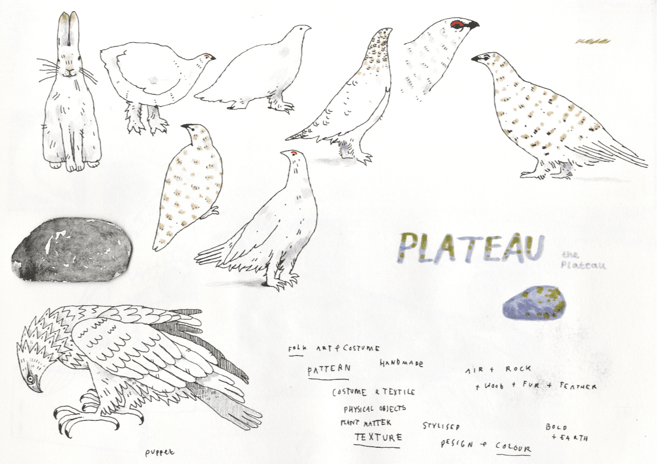 The plateau (in response to the living mountain), portfolio item 7