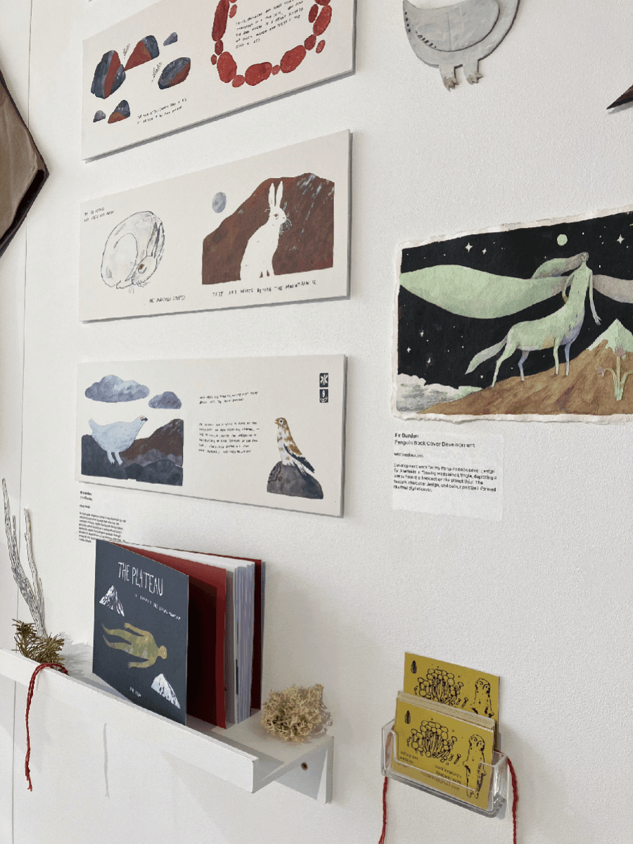 The plateau (in response to the living mountain), portfolio item 6