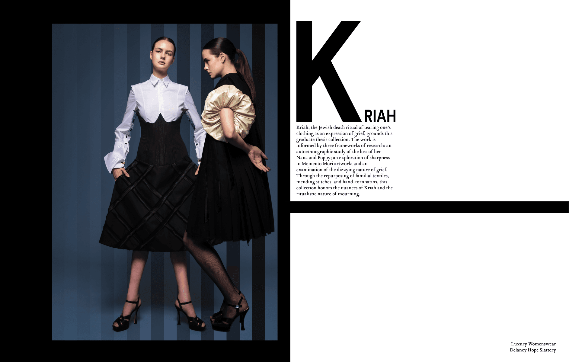 Kriah, portfolio item 1