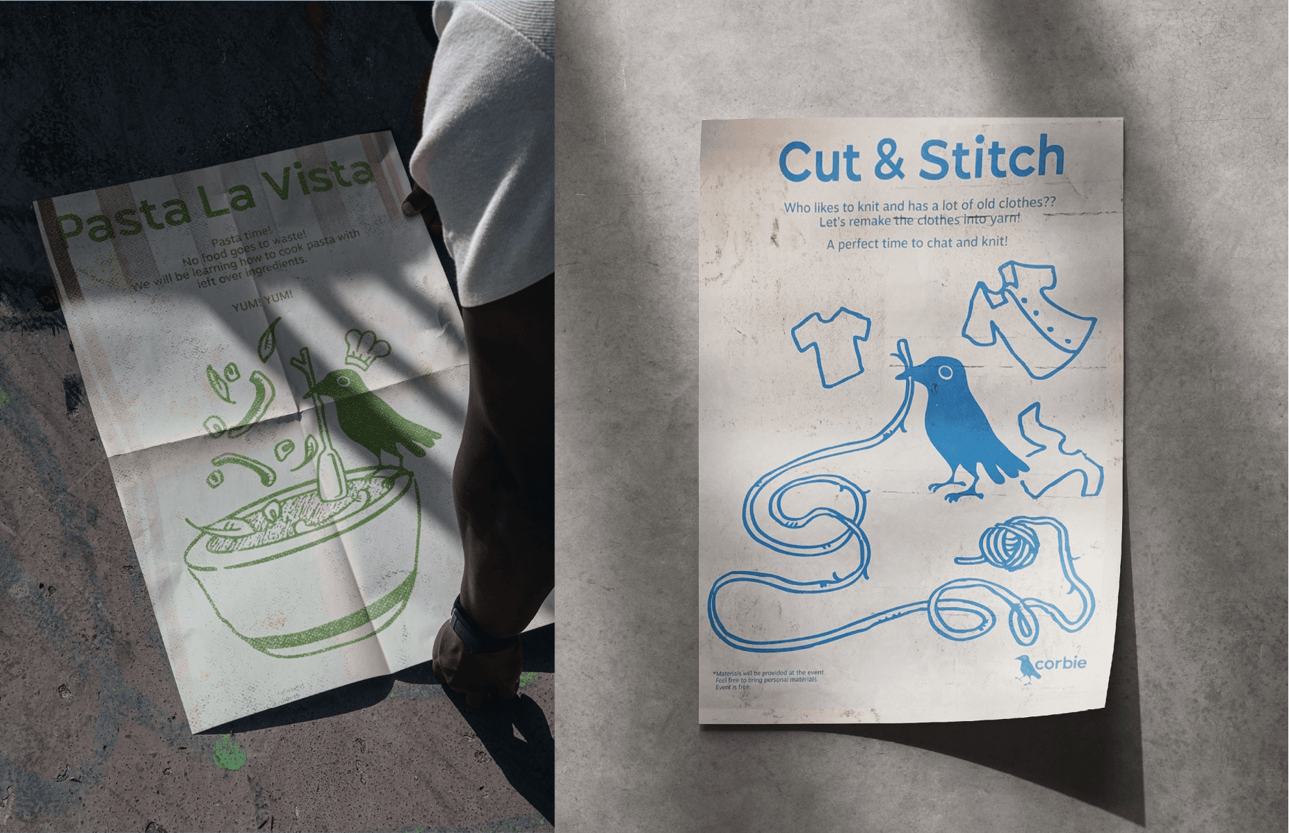 Corbie - waste free campaign app, portfolio item 4