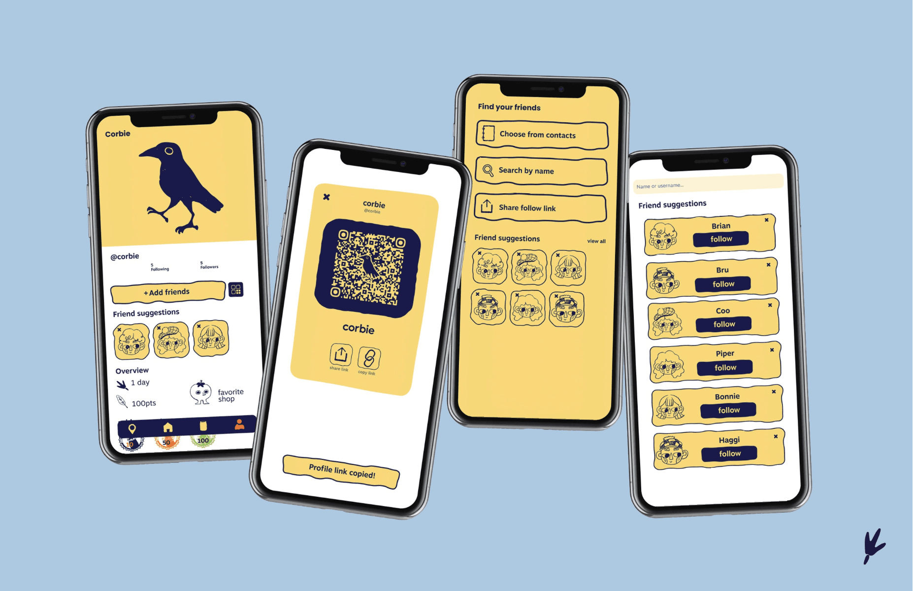 Corbie - waste free campaign app, portfolio item 10