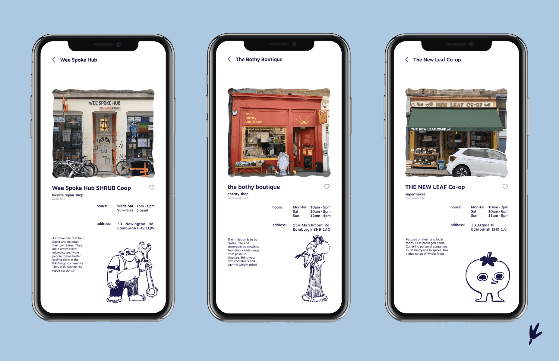 Corbie - waste free campaign app, portfolio item 11