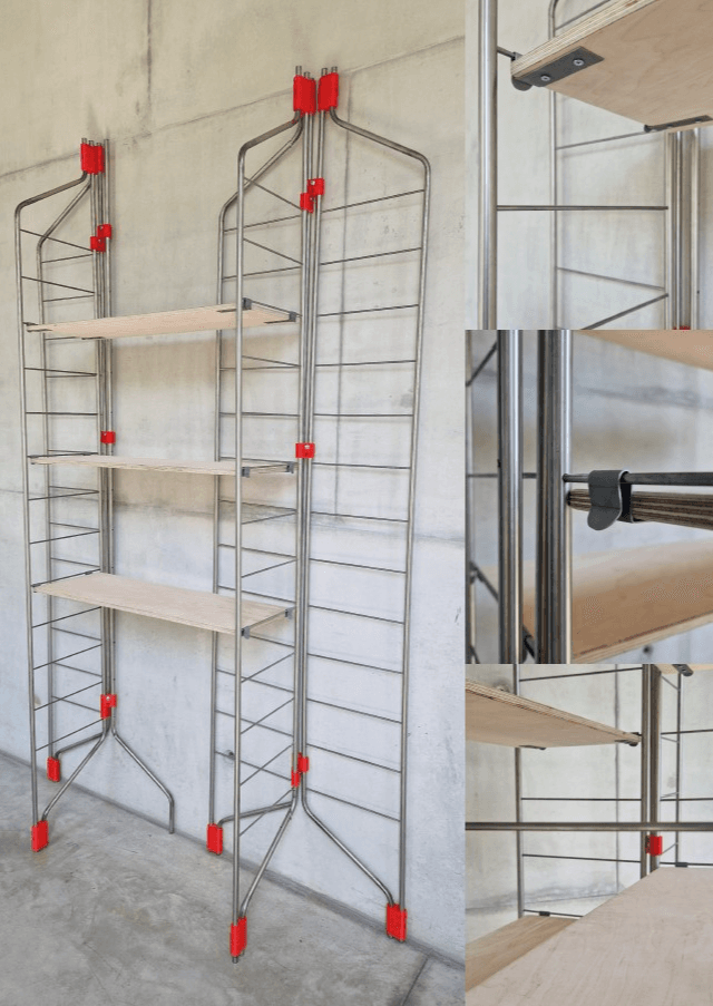 Panna Room Divider Shelving System – The Panni Shelf, Reimagined, portfolio item 12