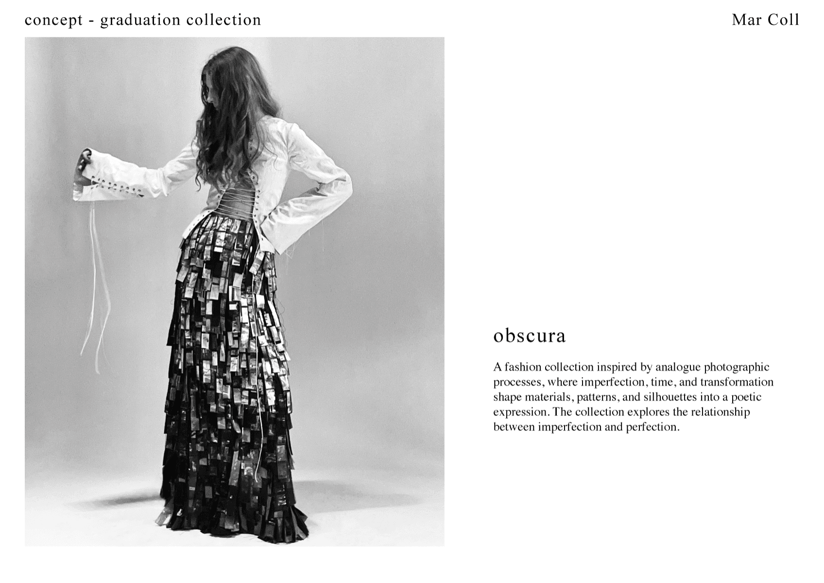 Obscura, portfolio item 1