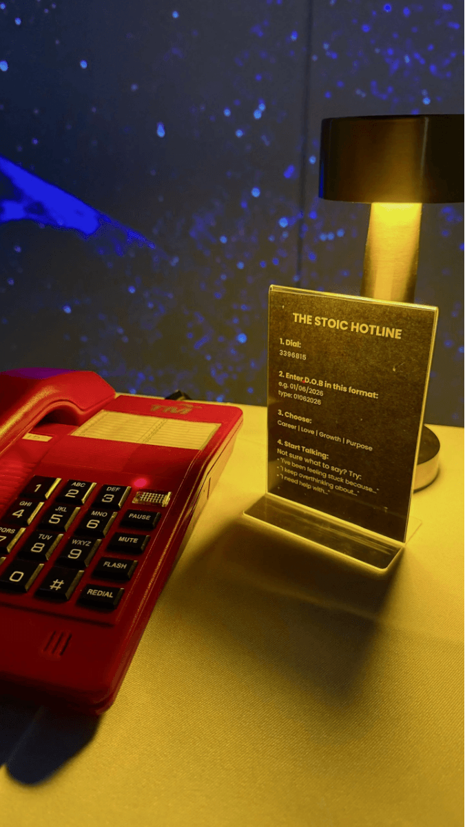 The Stoic Hotline: Dialing Into Stoic Philosophy, portfolio item 4