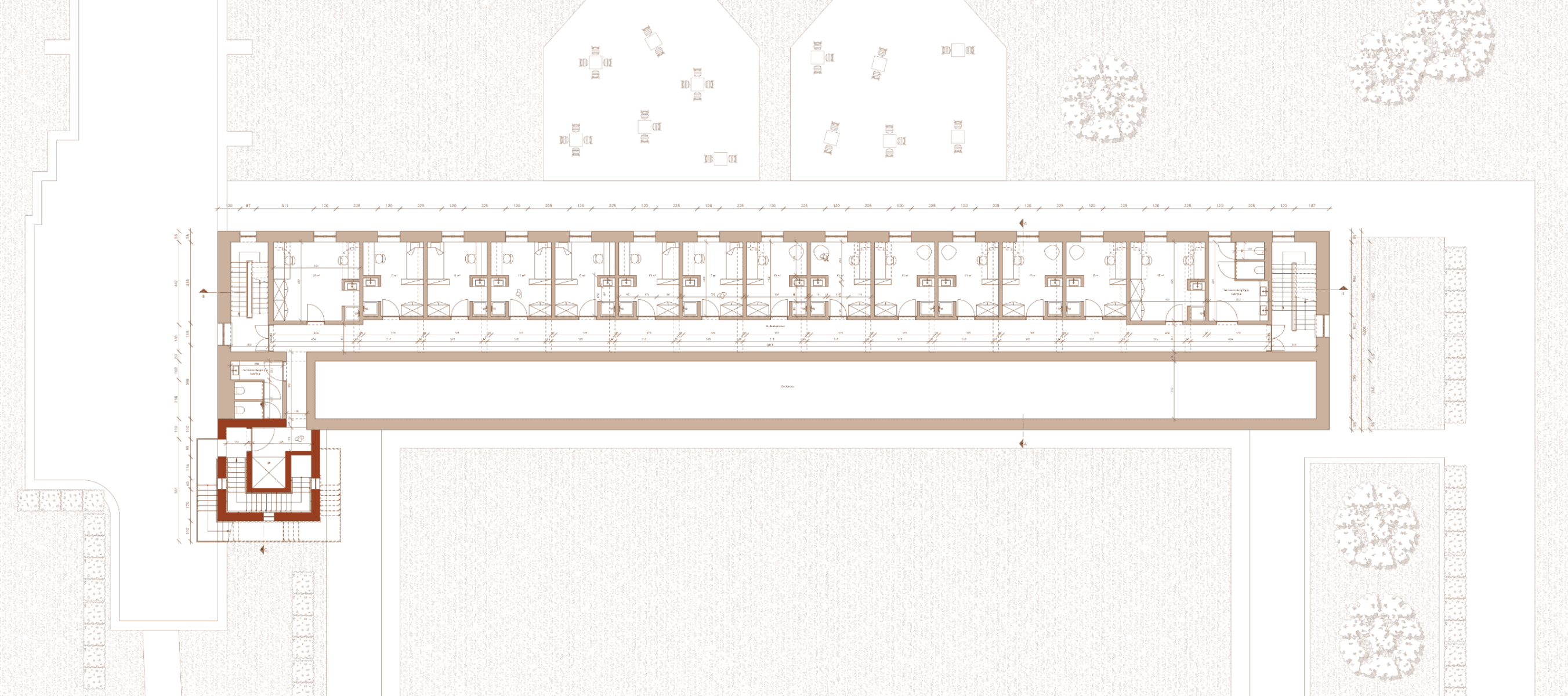 Tower & trajectory: a student residence Brussels, portfolio item 5