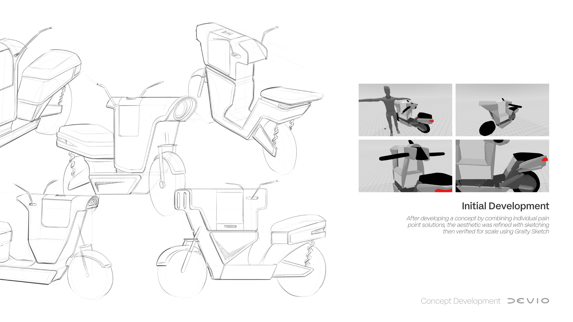 DEvio - specialised food delivery vehicle, portfolio item 5