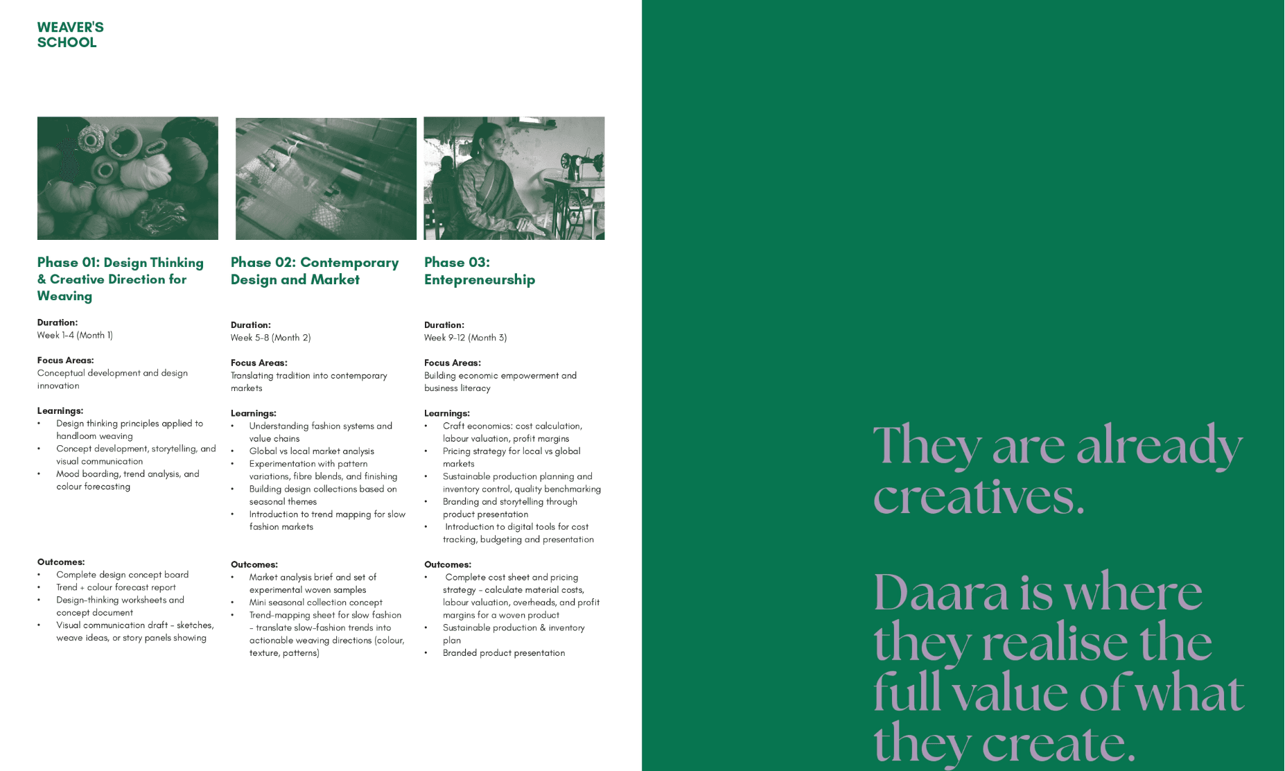 Daara: the training collective, portfolio item 7