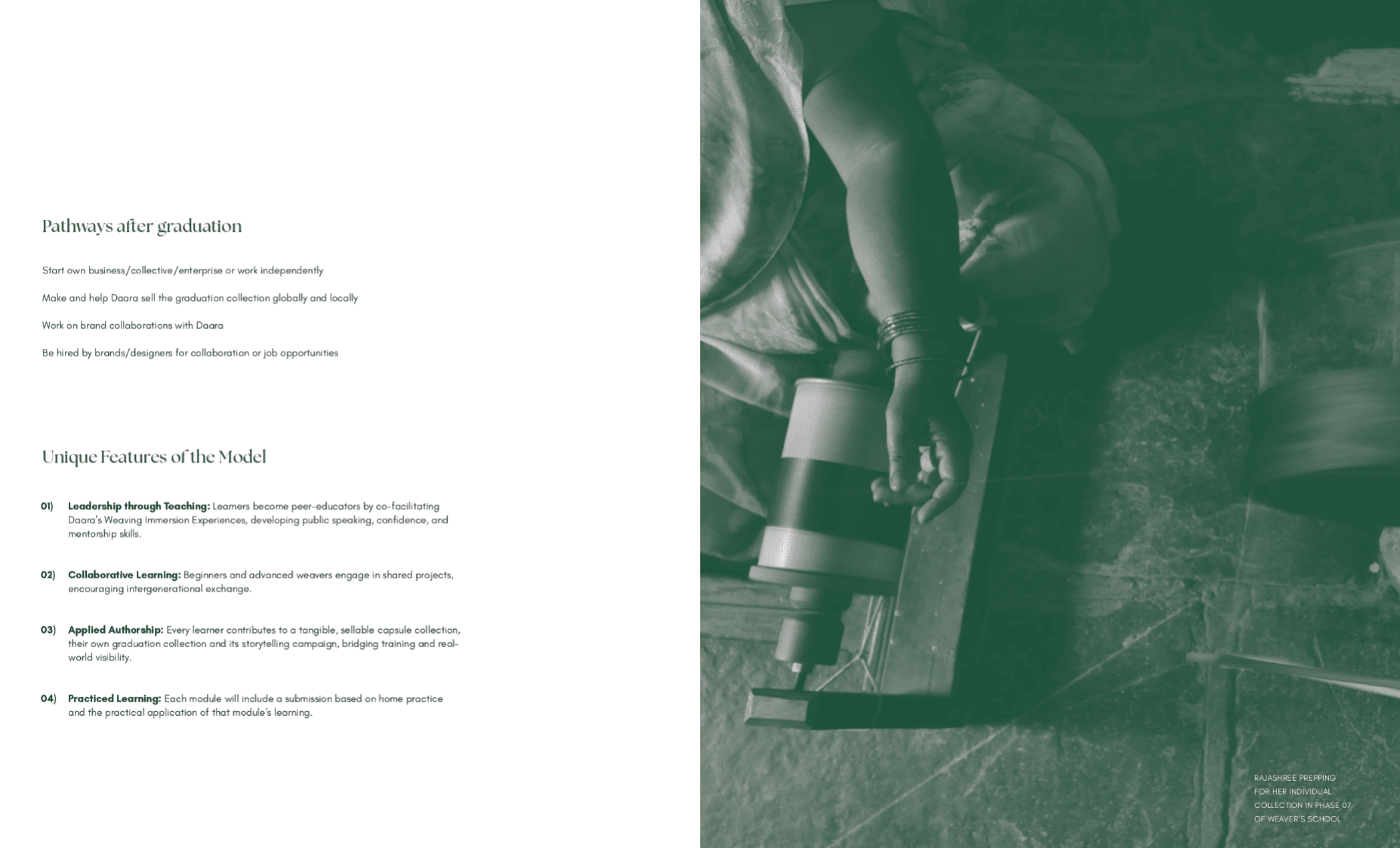 Daara: the training collective, portfolio item 12
