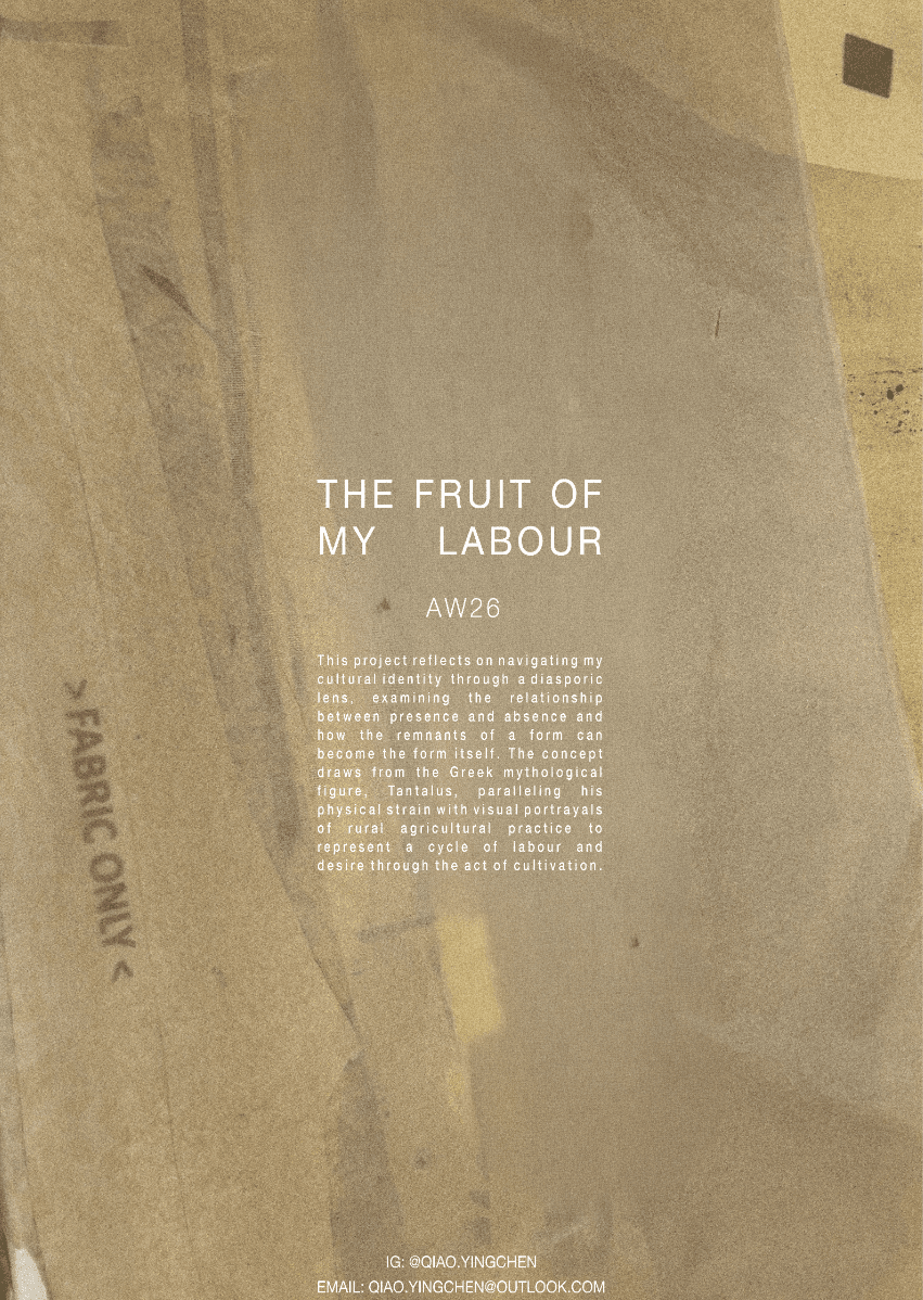 The fruit of my labour, portfolio item 1