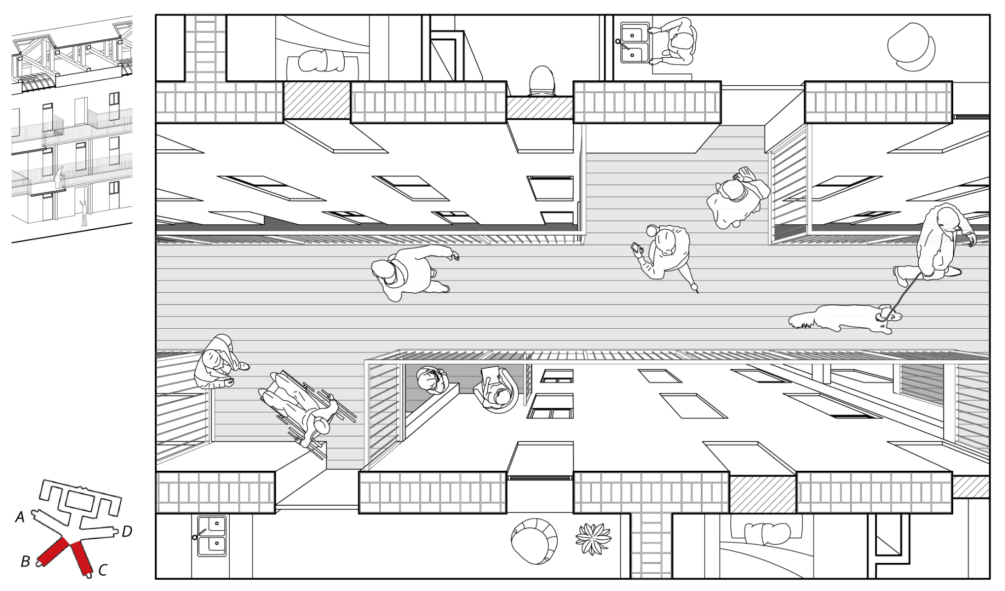 Inhabiting with Daylight - From prison to everyday living, portfolio item 11