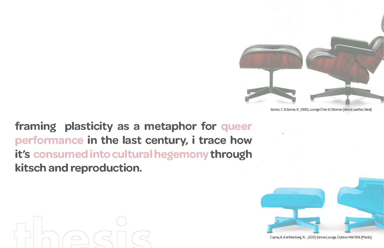 Self-assembly required, portfolio item 3