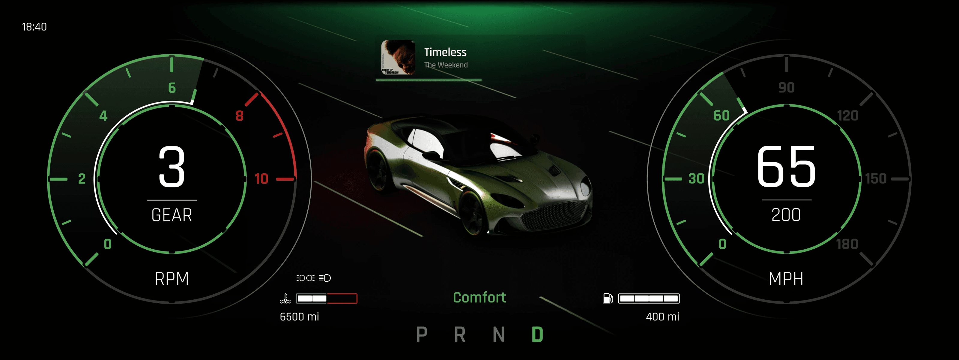 Aston Martin Interaction Redesign, portfolio item 2
