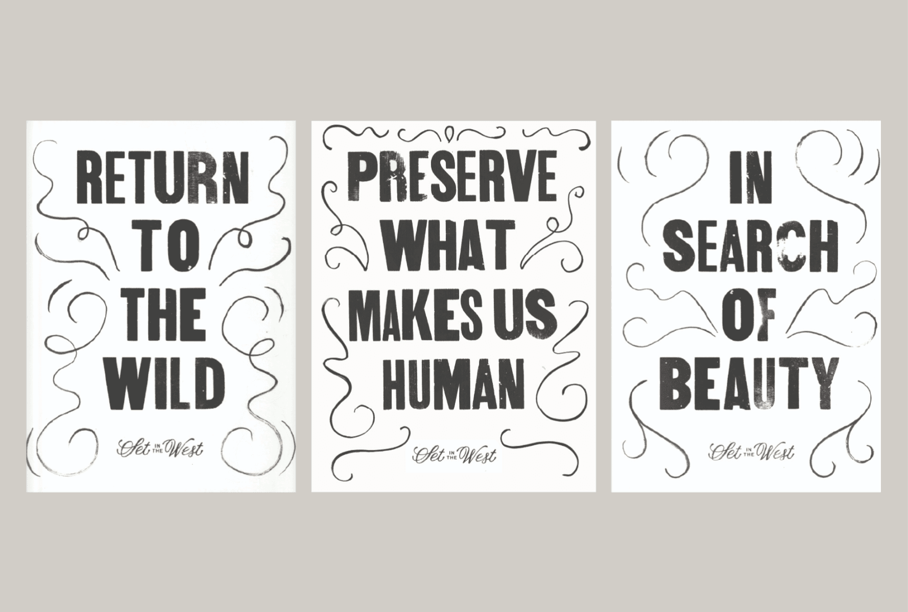 Set in the West, portfolio item 7