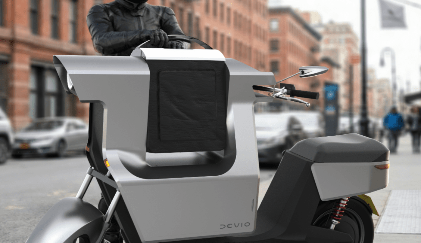 DEvio - specialised food delivery vehicle, portfolio item 1