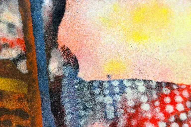 Colored Sand paintings, portfolio item 13