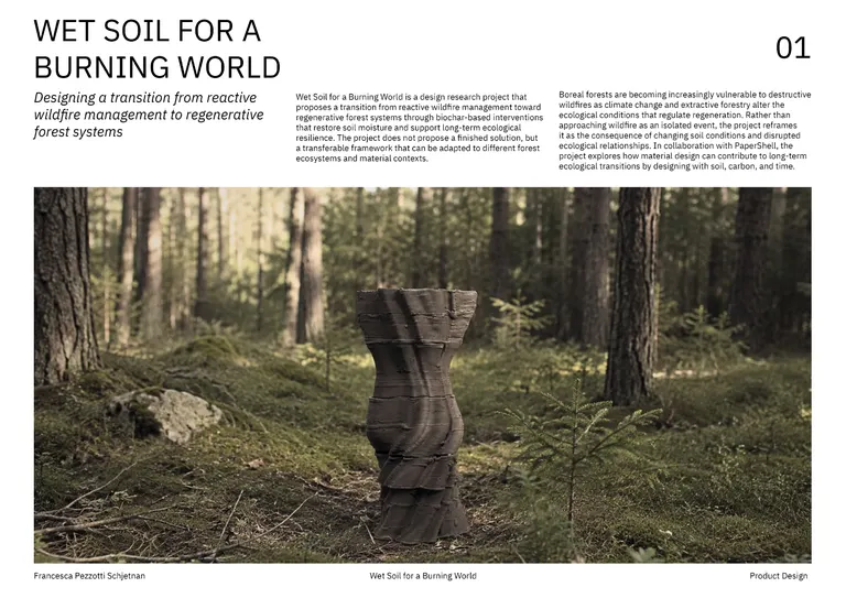 Wet soil for a burning world, portfolio item 3