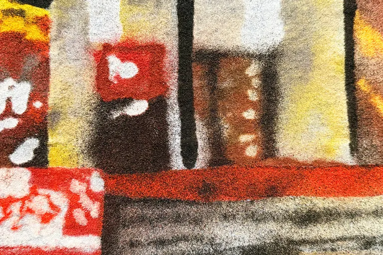 Colored Sand paintings, portfolio item 16