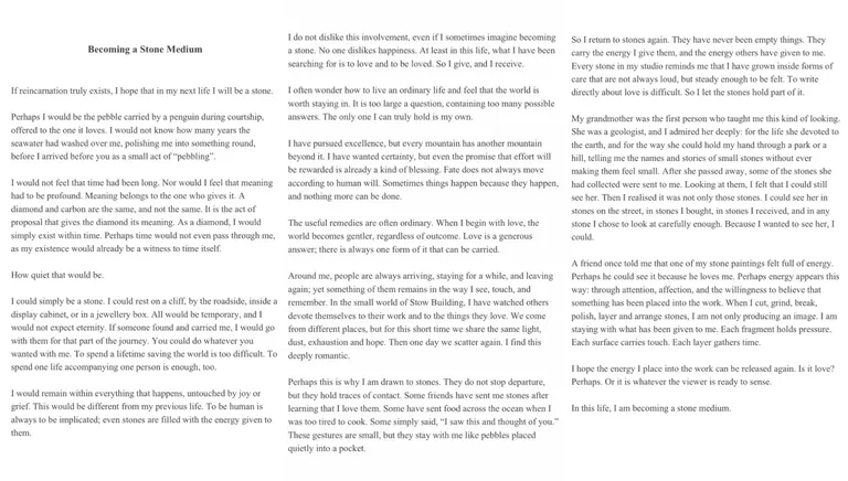 From Attention to Flow, portfolio item 12